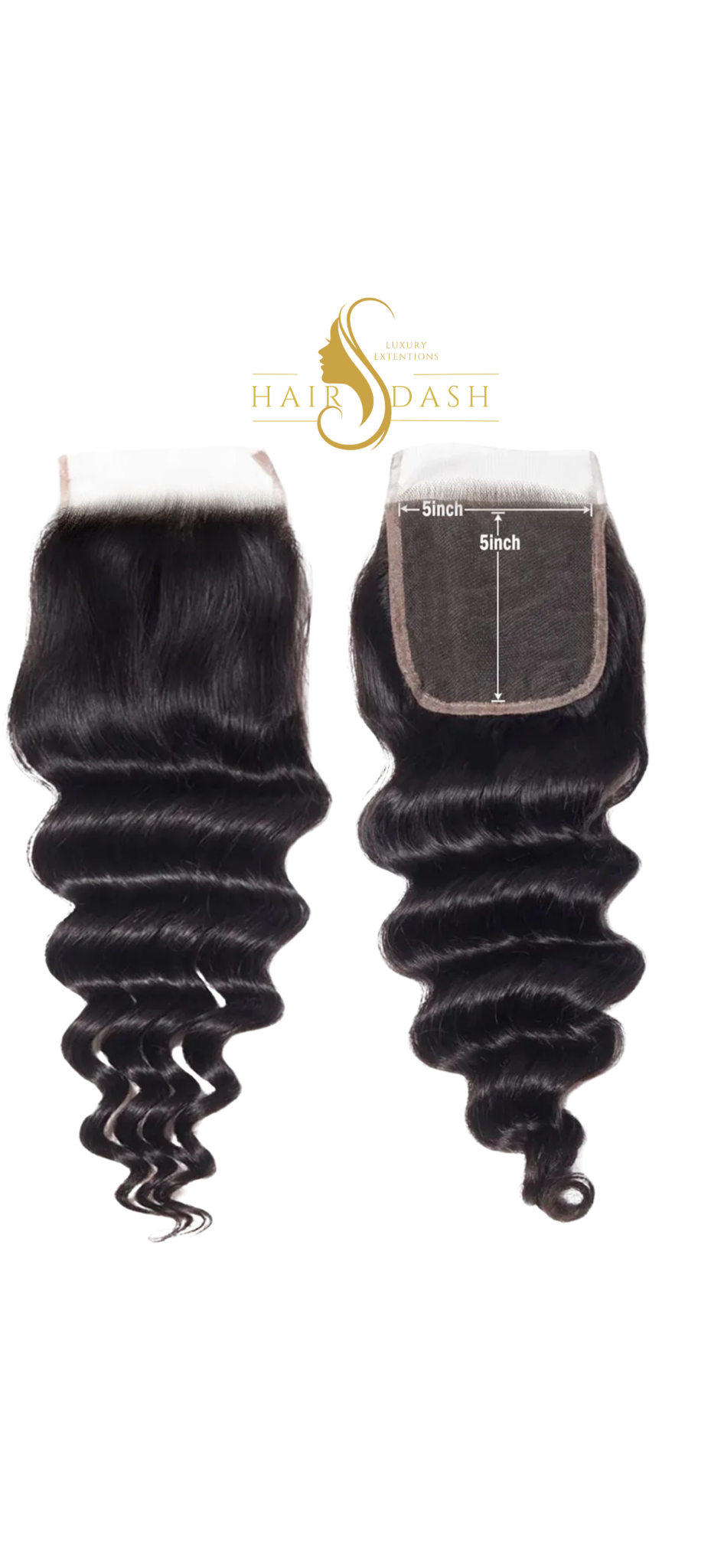 5x5 Invisible HD Mirco-Knot Lace Closure