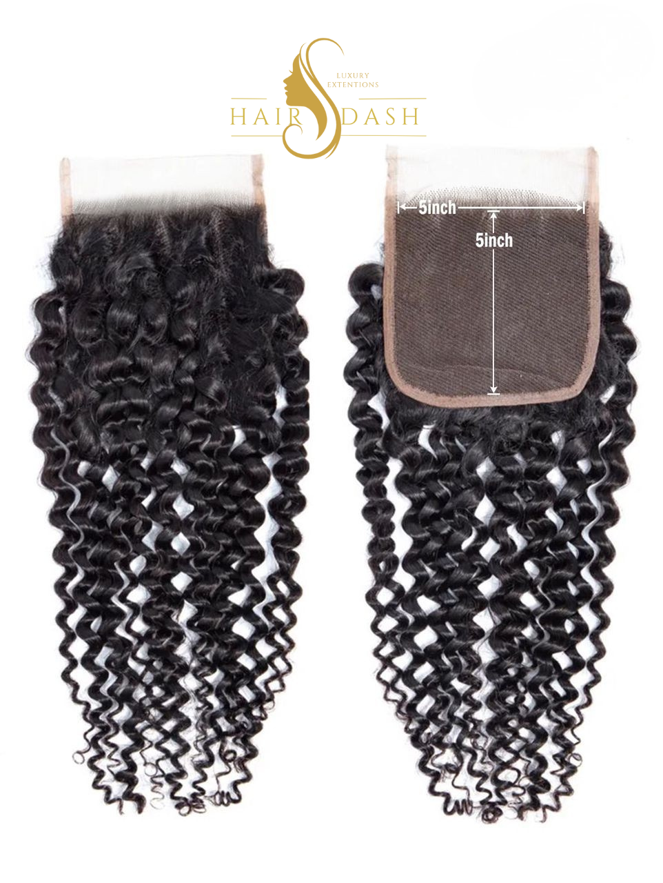 5x5 Invisible HD Mirco-Knot Lace Closure