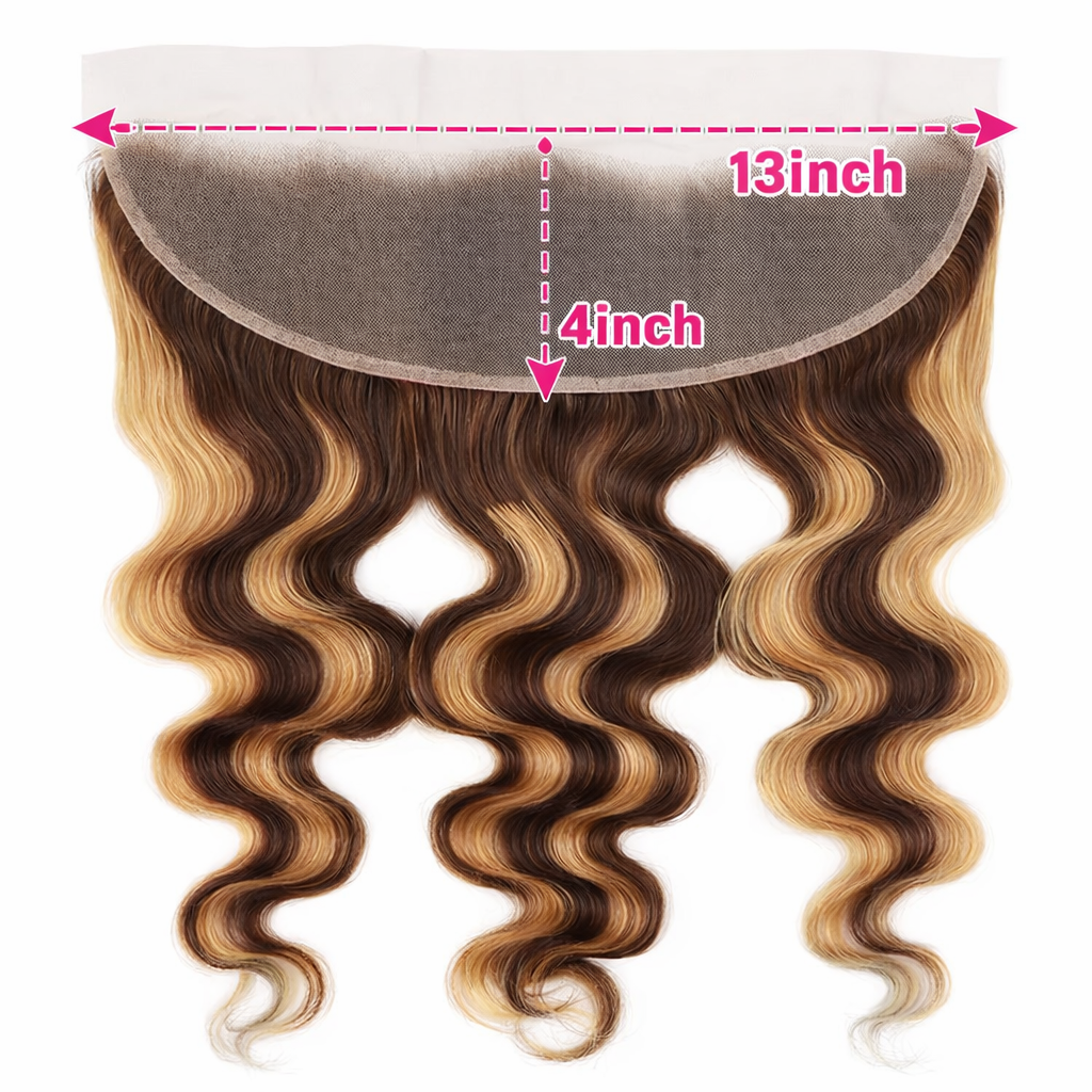 13x4 Invisible Highlights HD Micro-Knot Lace Frontal