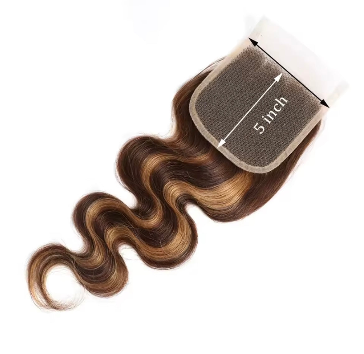 5x5 Invisible Highlights HD Mirco-Knot Lace Closure