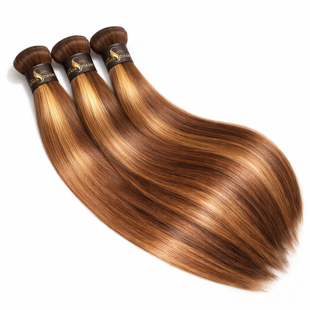 Highlights Luxury Straight Hair Bundle