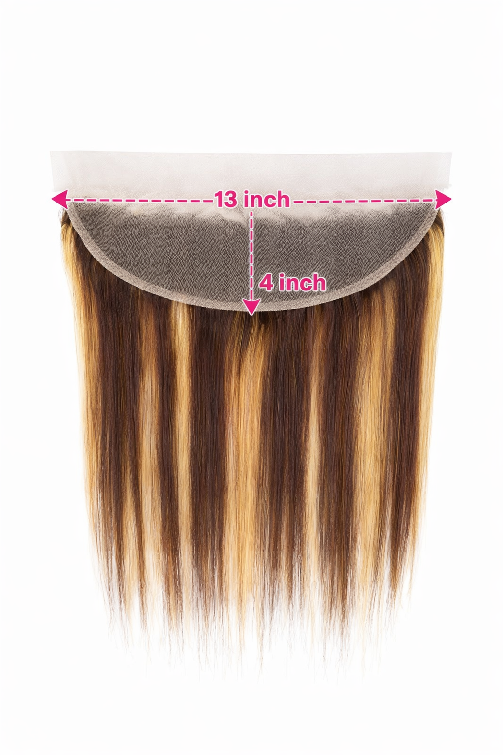 13x4 Invisible Highlights HD Micro-Knot Lace Frontal