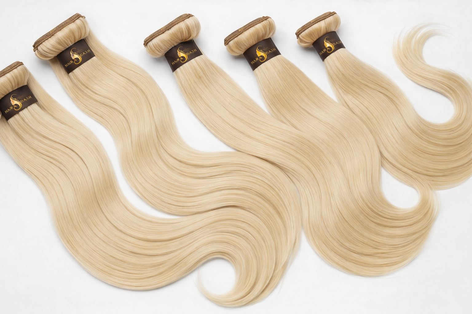 613 Blonde Luxe Straight Hair Bundle